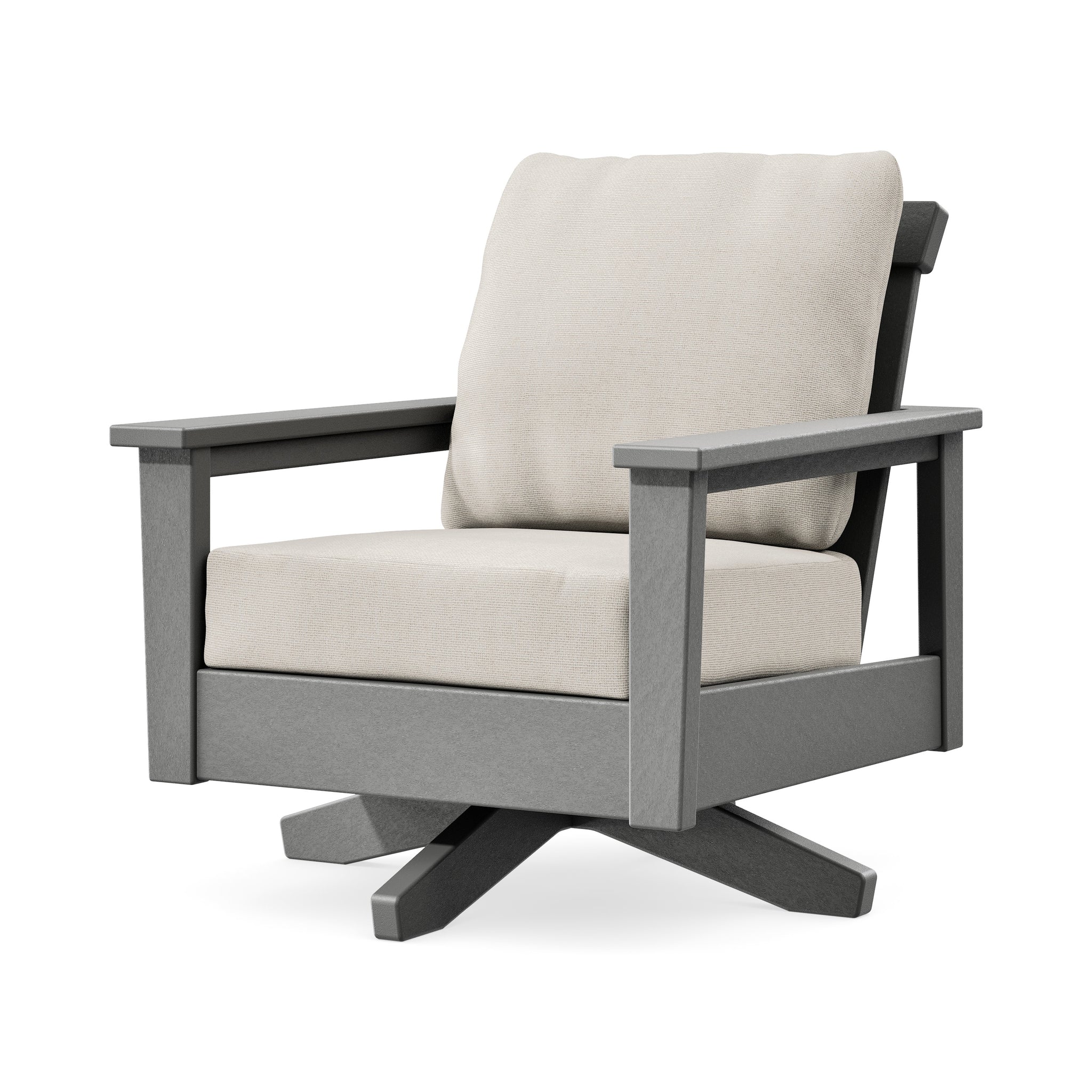 Prescott Deep Seating Swivel Chair