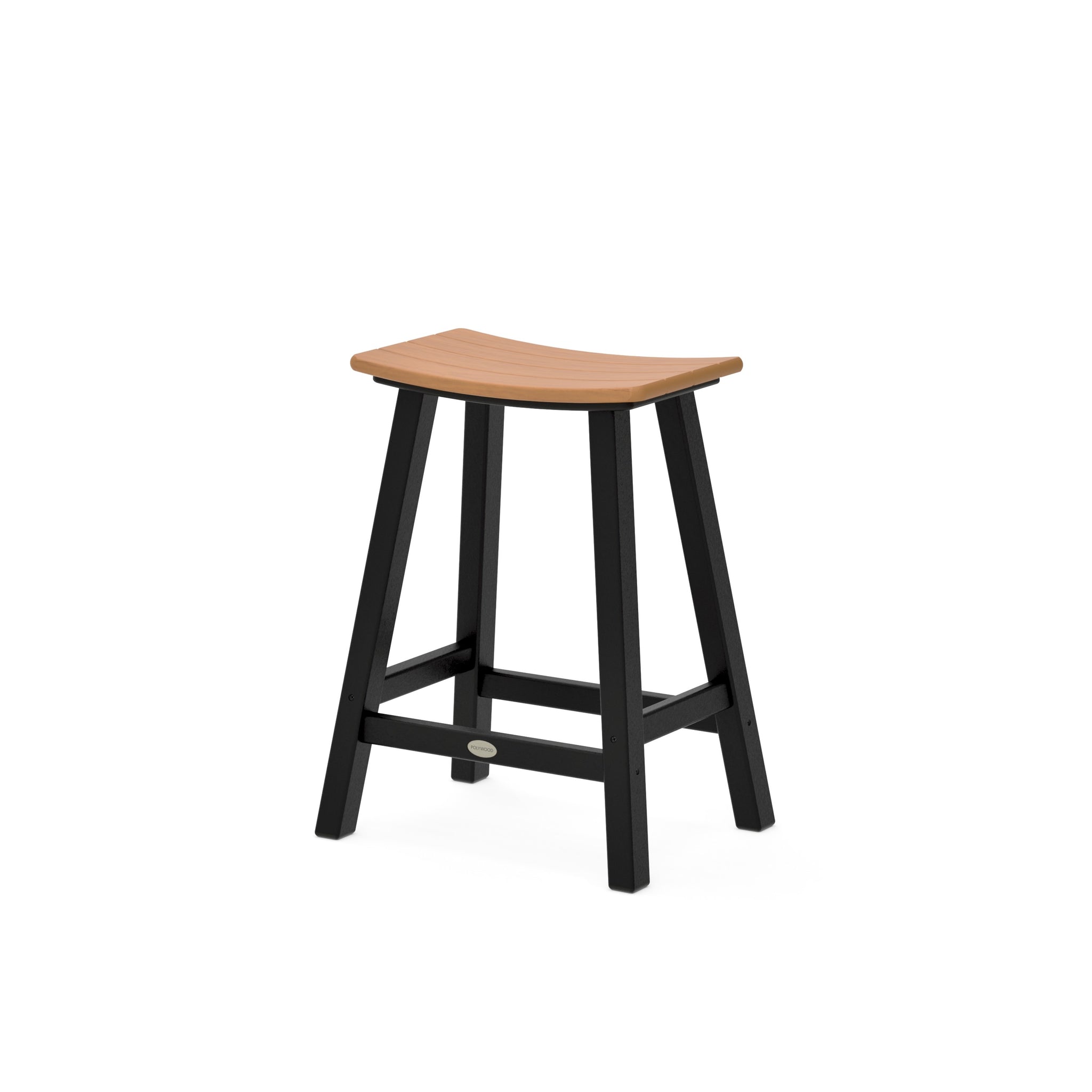 Contempo 24" Saddle Counter Stool