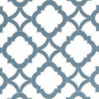 Trellis Sky Blue