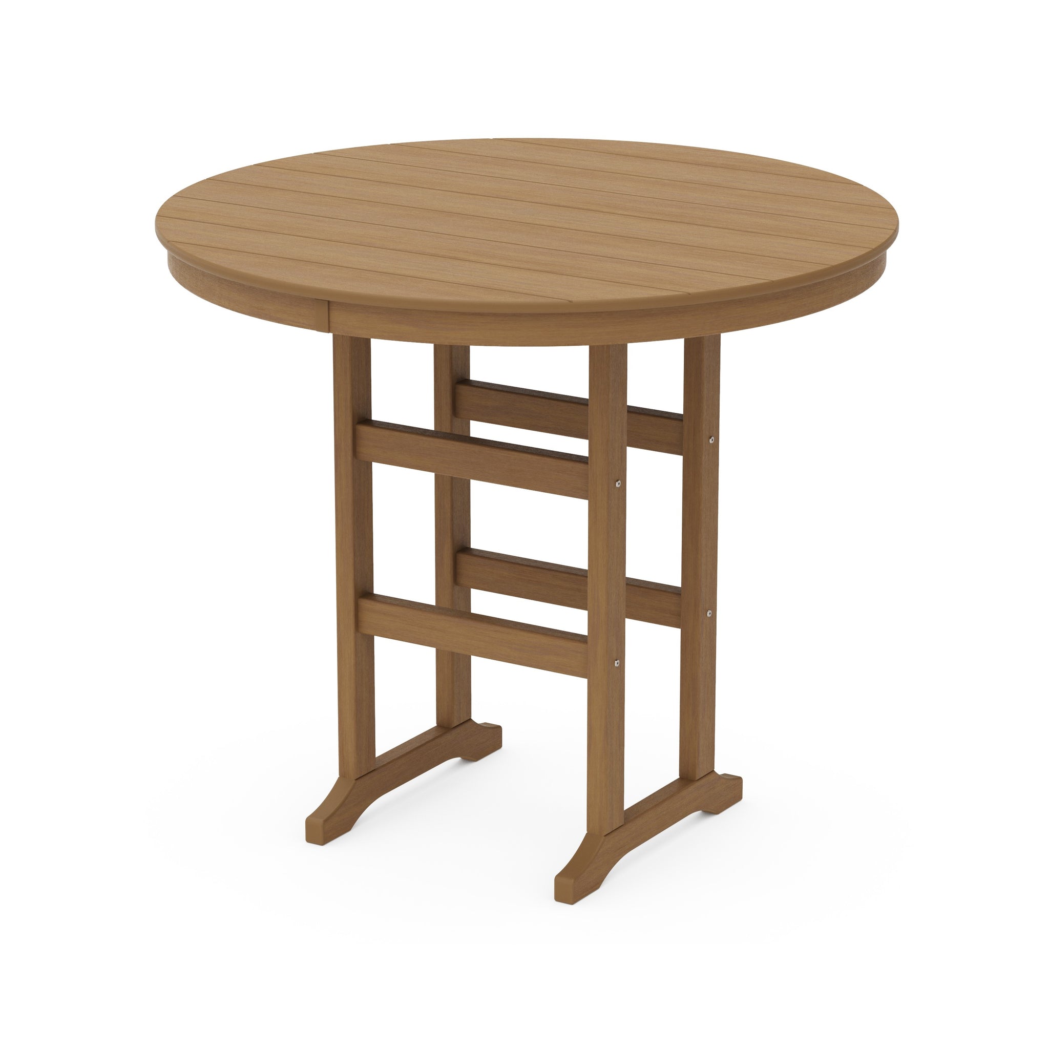 48" Round Farmhouse Bar Table