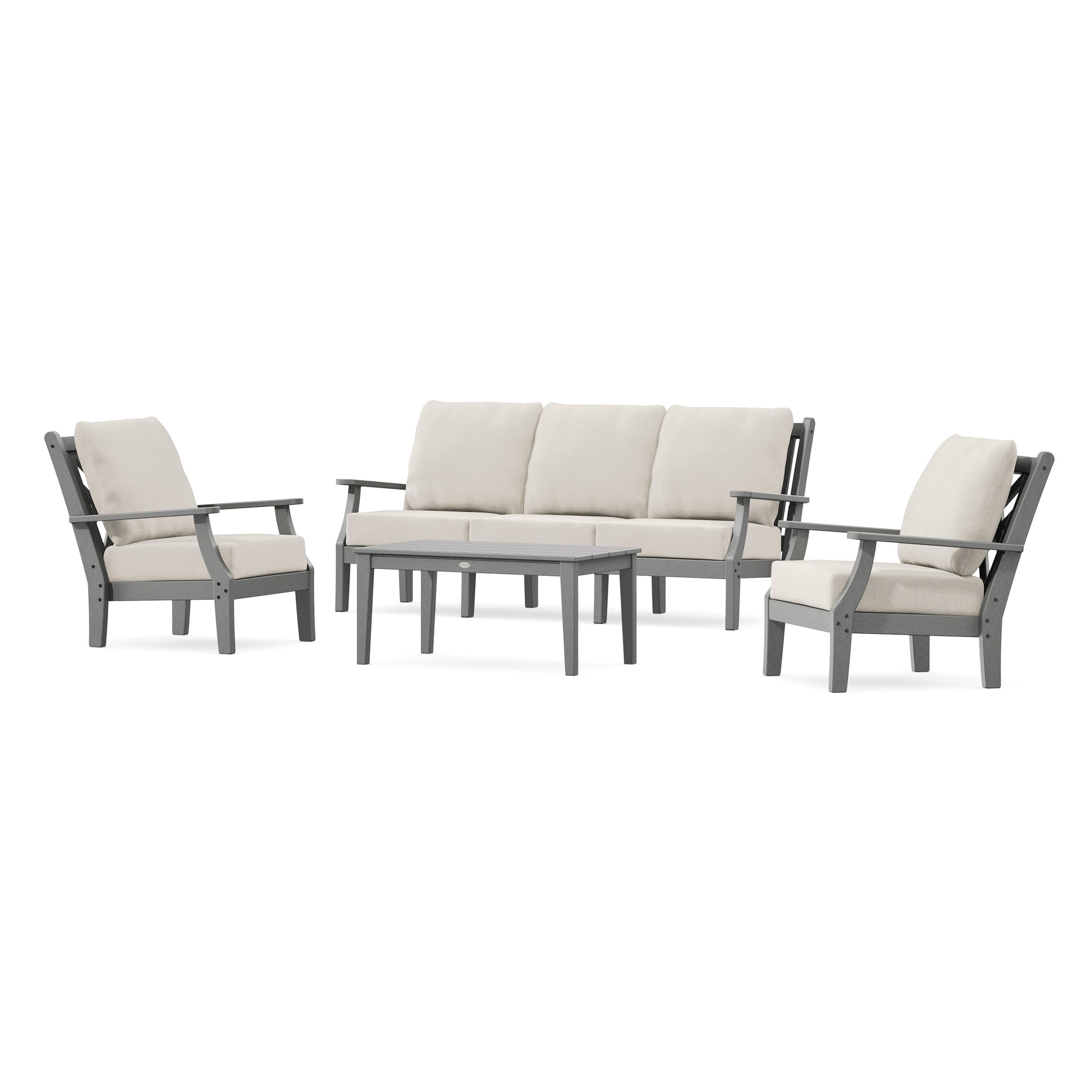 Wovendale 4-Piece Deep Seating Set with Sofa