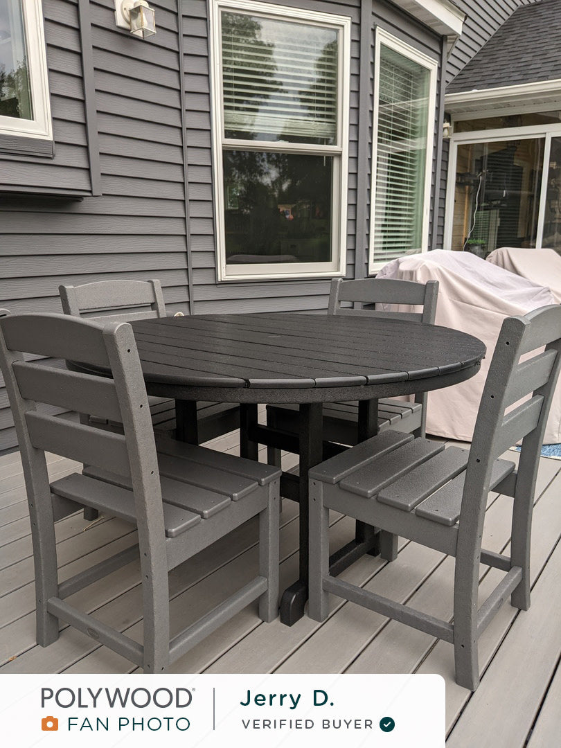 48" Round Farmhouse Dining Table