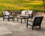 Chippendale 4-Piece Deep Seating Set with Loveseat