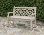 Chinoiserie 48" Garden Bench