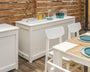 68" Console Table with Storage
