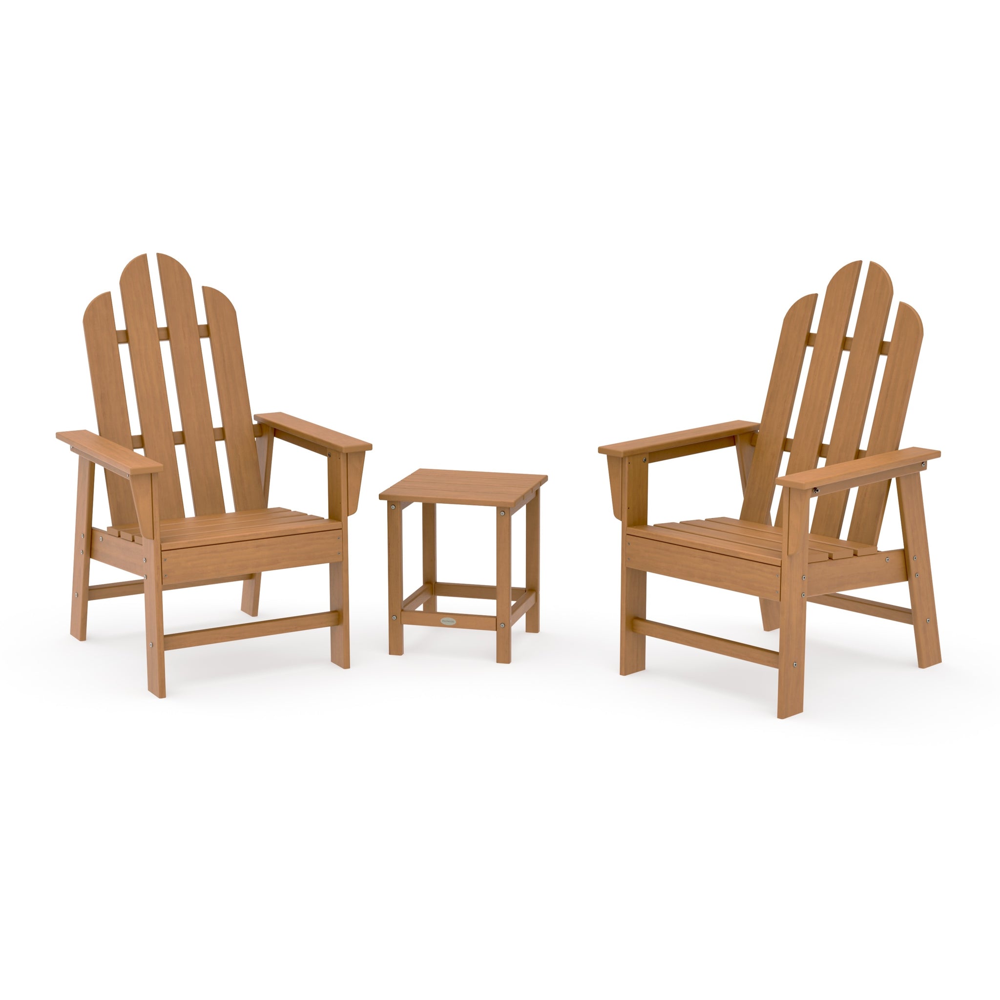 Long Island 3-Piece Upright Adirondack Chair Set