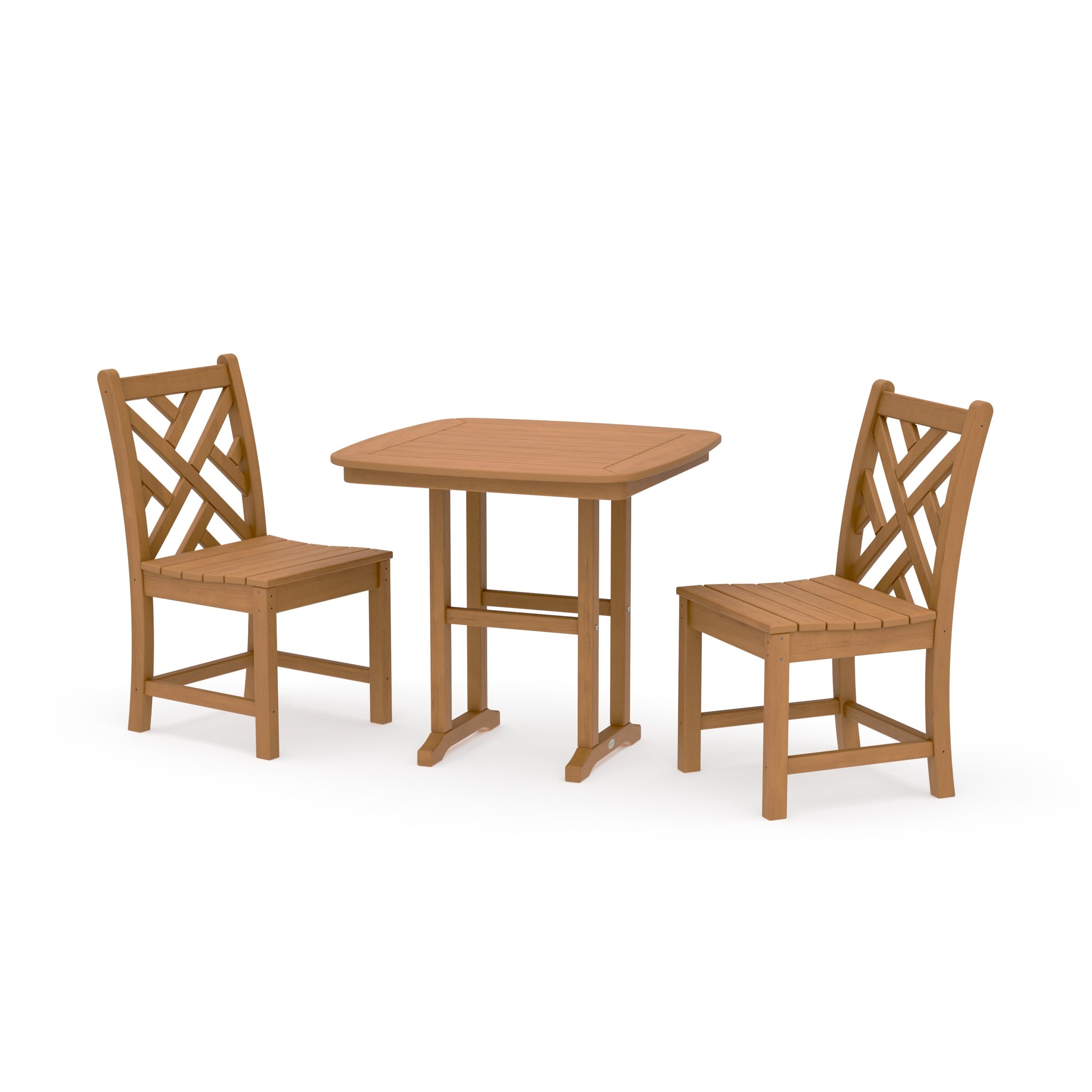 Chippendale Side Chair 3-Piece Dining Set
