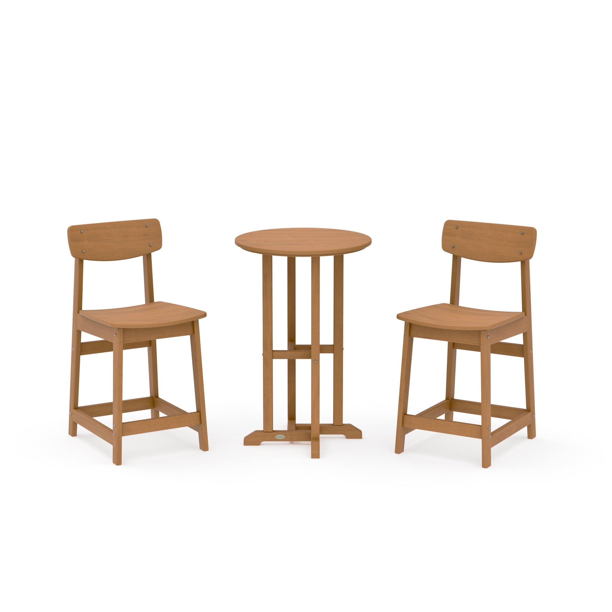 Modern Studio Urban Chair 3-Piece Bistro Counter Set