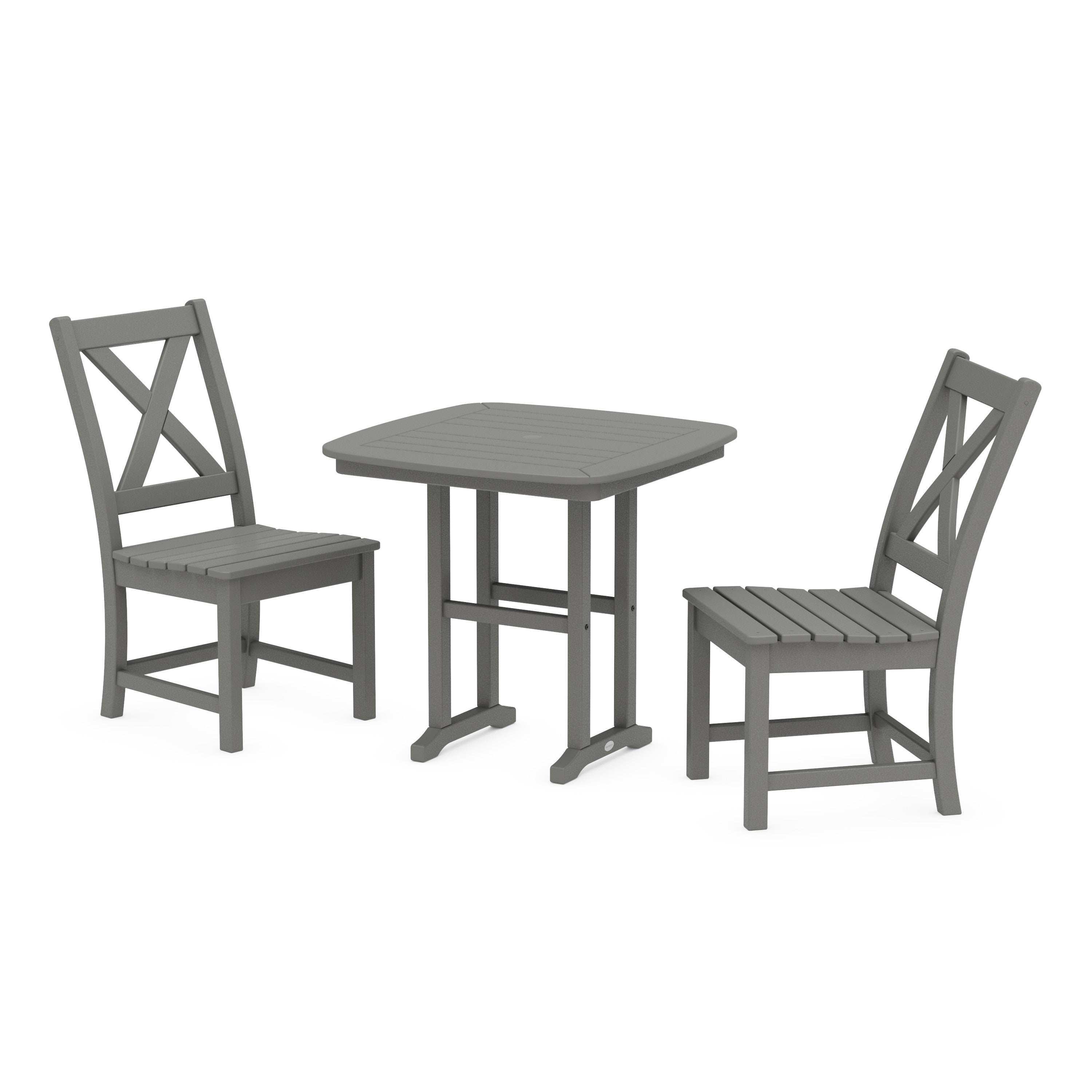 Braxton Side Chair 3-Piece Dining Set