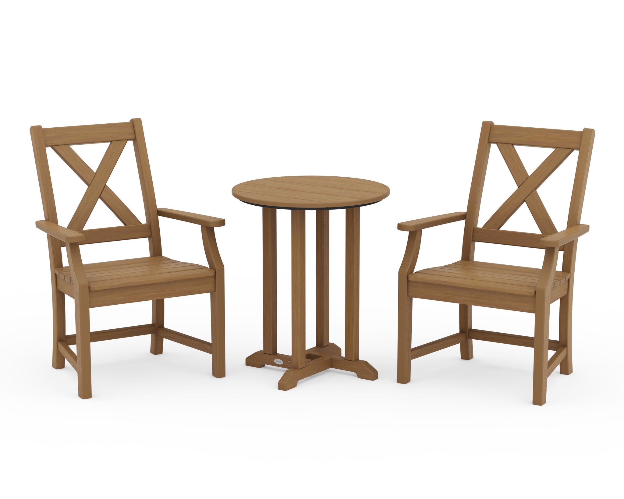 Braxton 3-Piece Round Bistro Dining Set