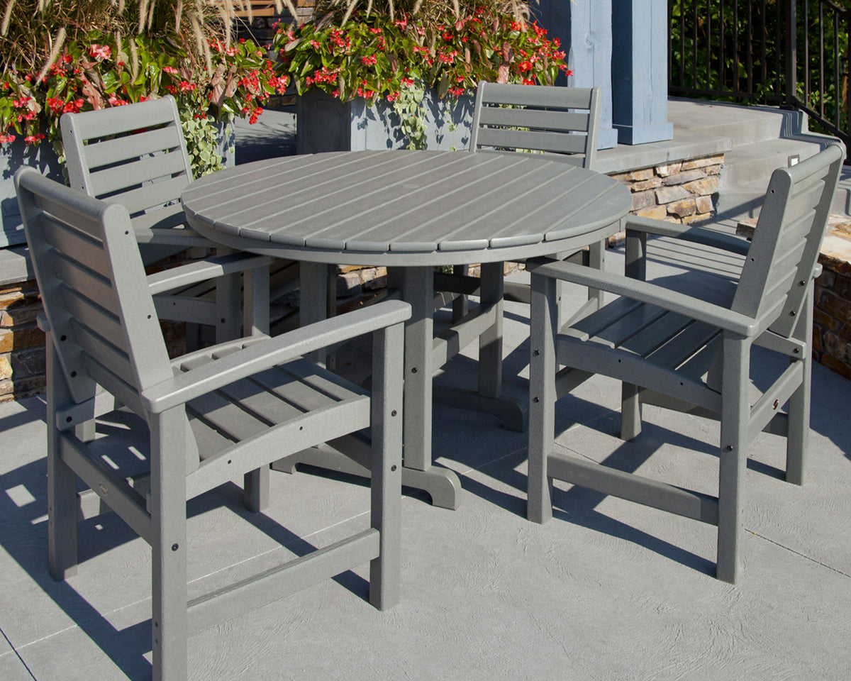48" Round Farmhouse Dining Table
