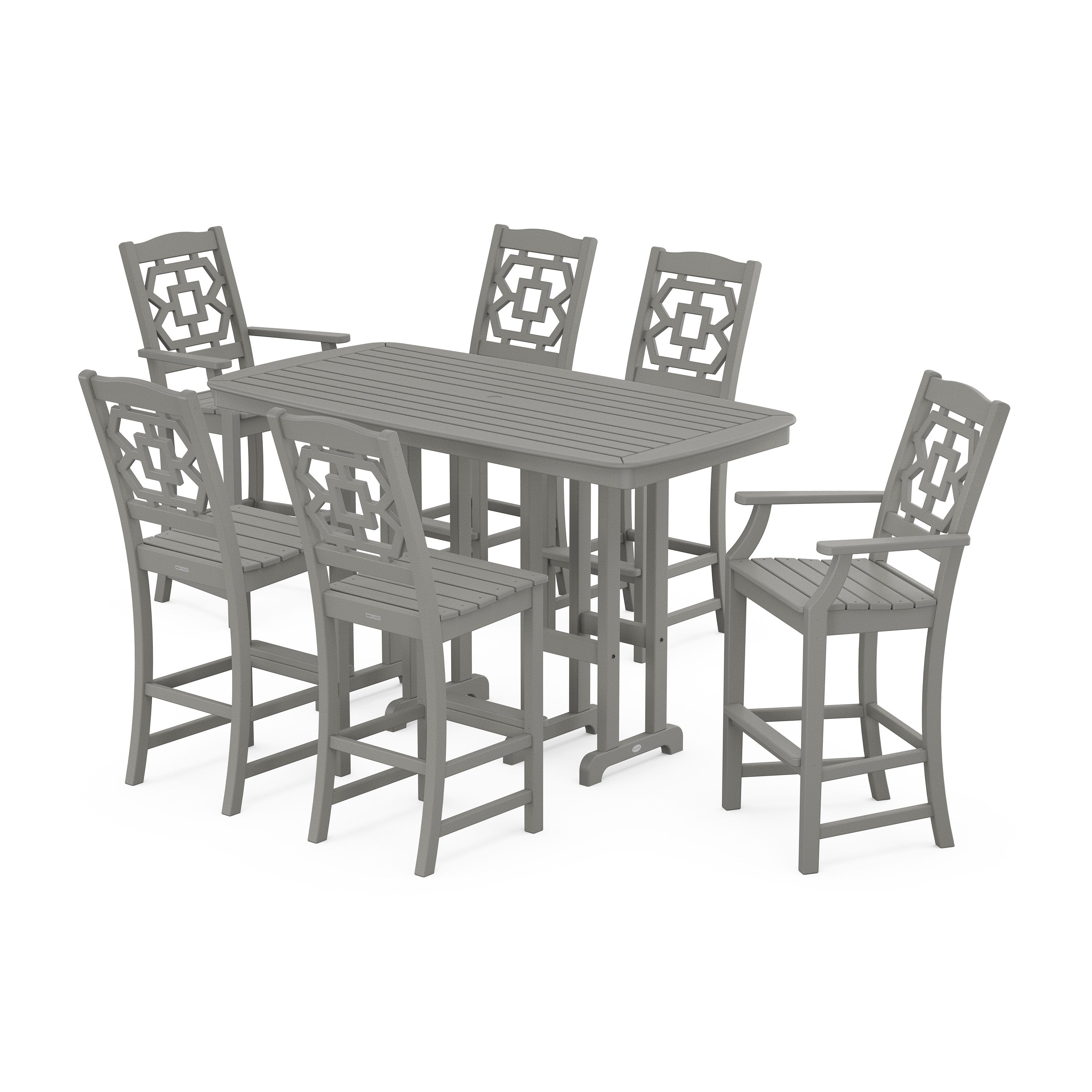 Chinoiserie 7-Piece Bar Set