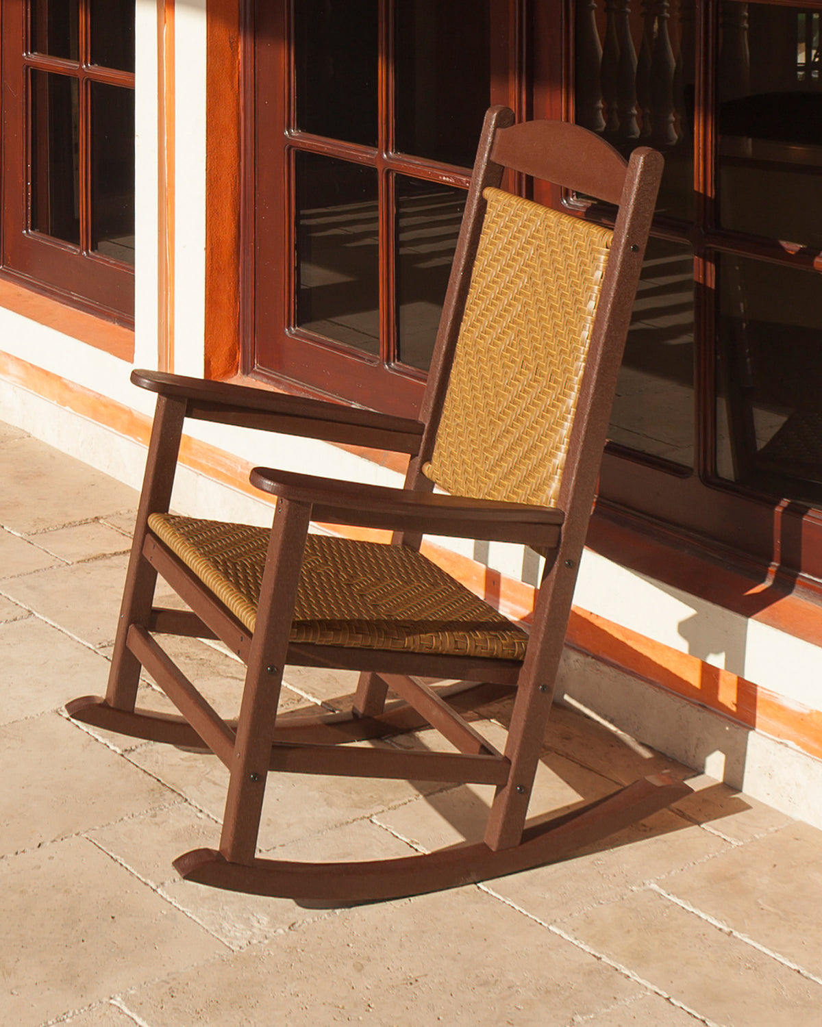 Presidential Woven Rocking Chair