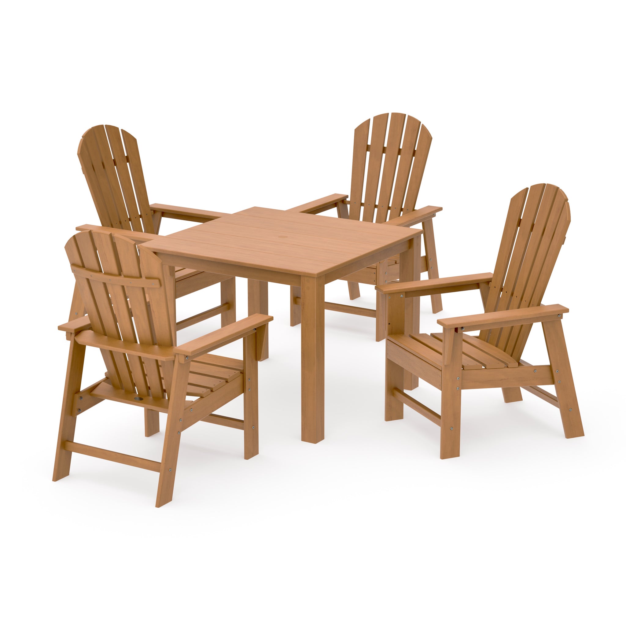South Beach Coast 5-Piece Parsons Dining Set
