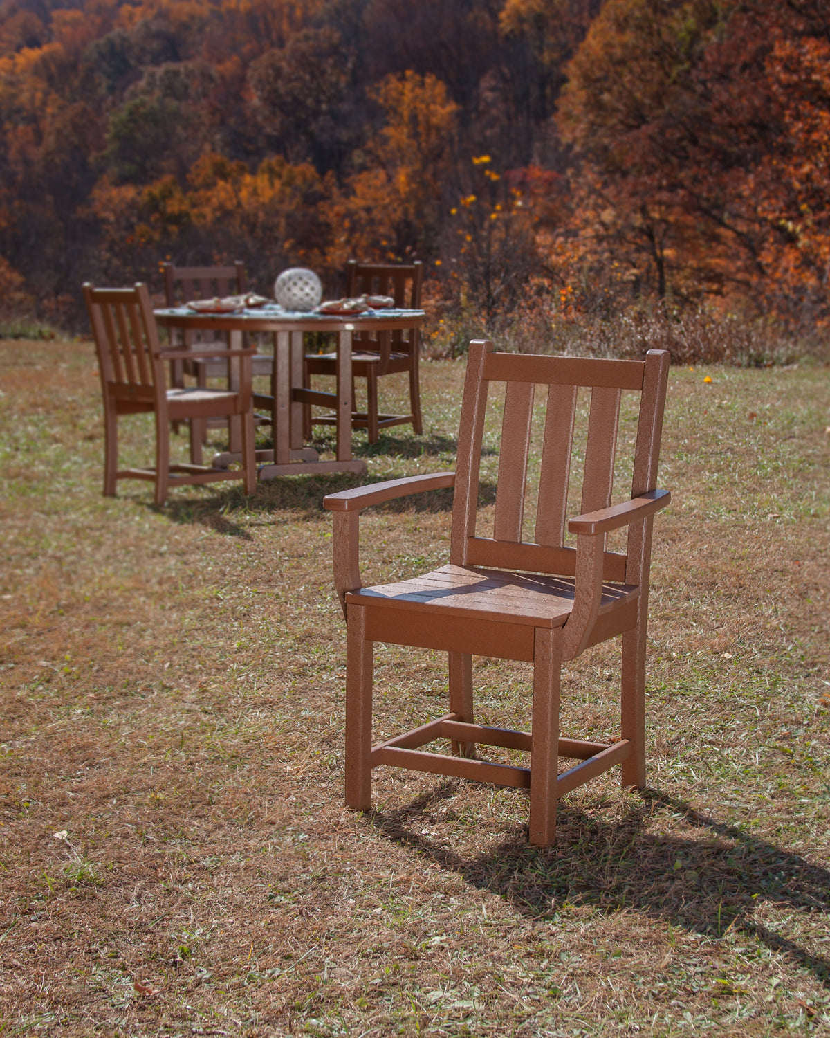 Traditional Garden Dining Arm Chair