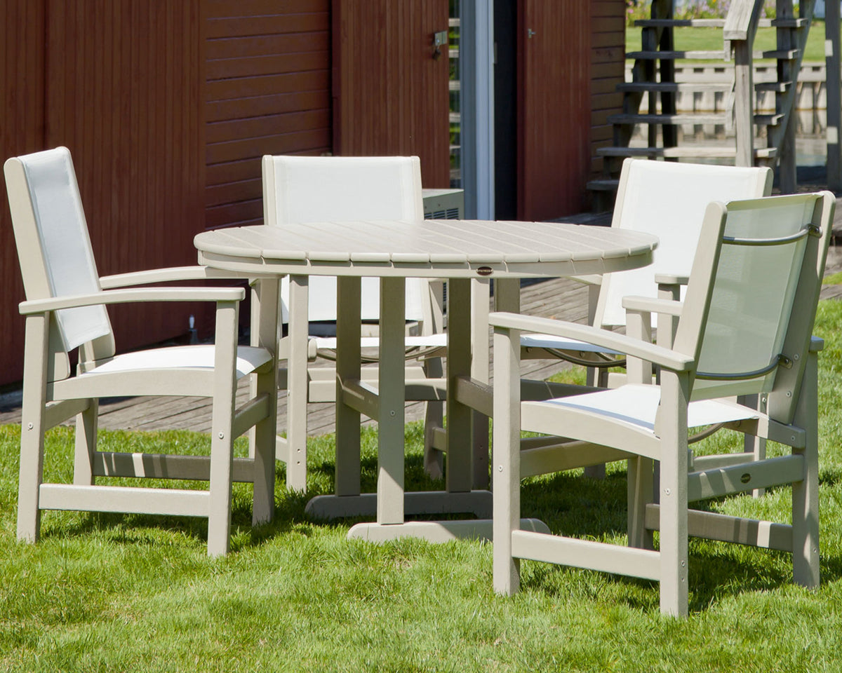 48" Round Farmhouse Dining Table