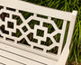 Chinoiserie 48" Garden Bench