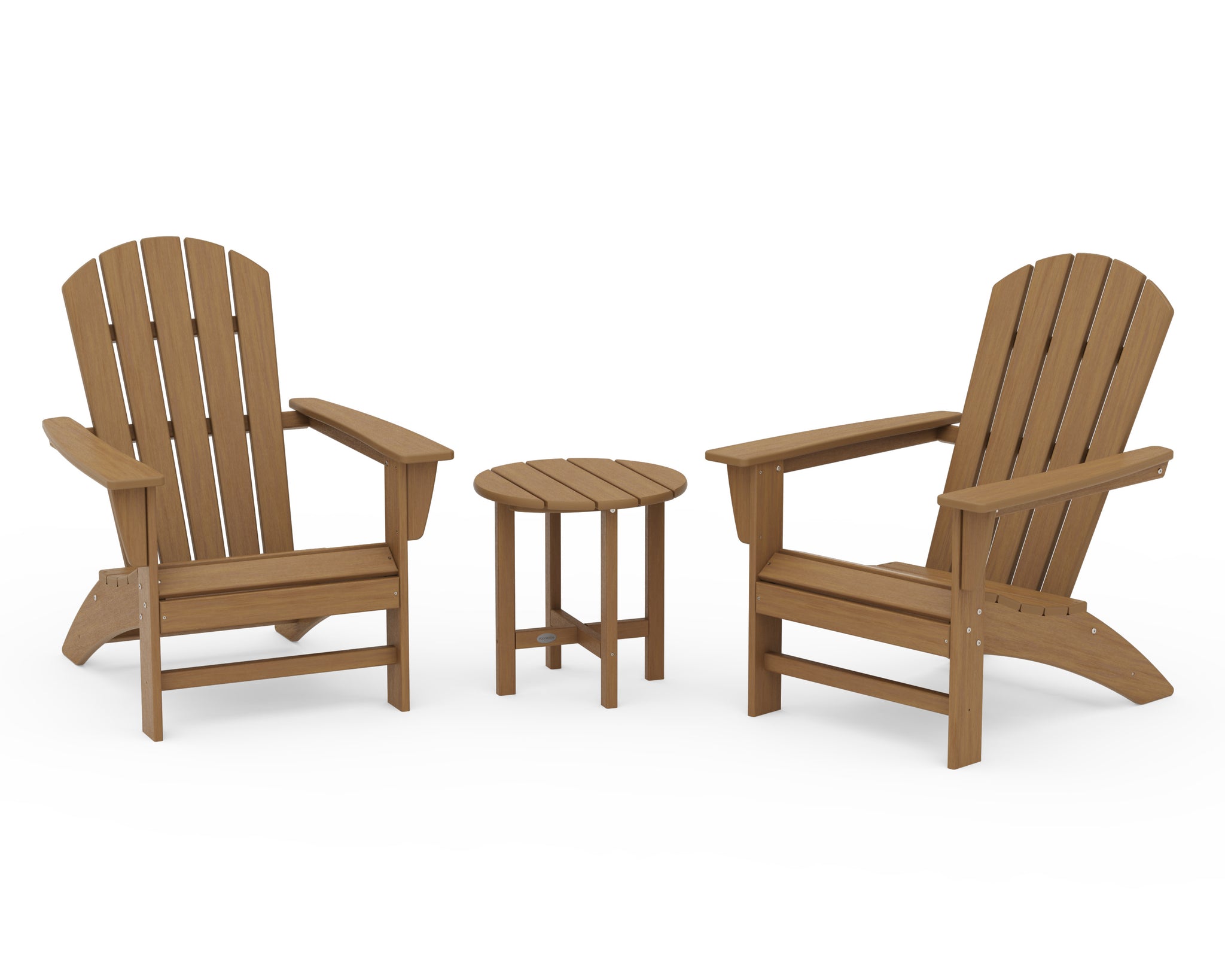 Nautical 3-Piece Adirondack Set