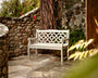 Chinoiserie 48" Garden Bench