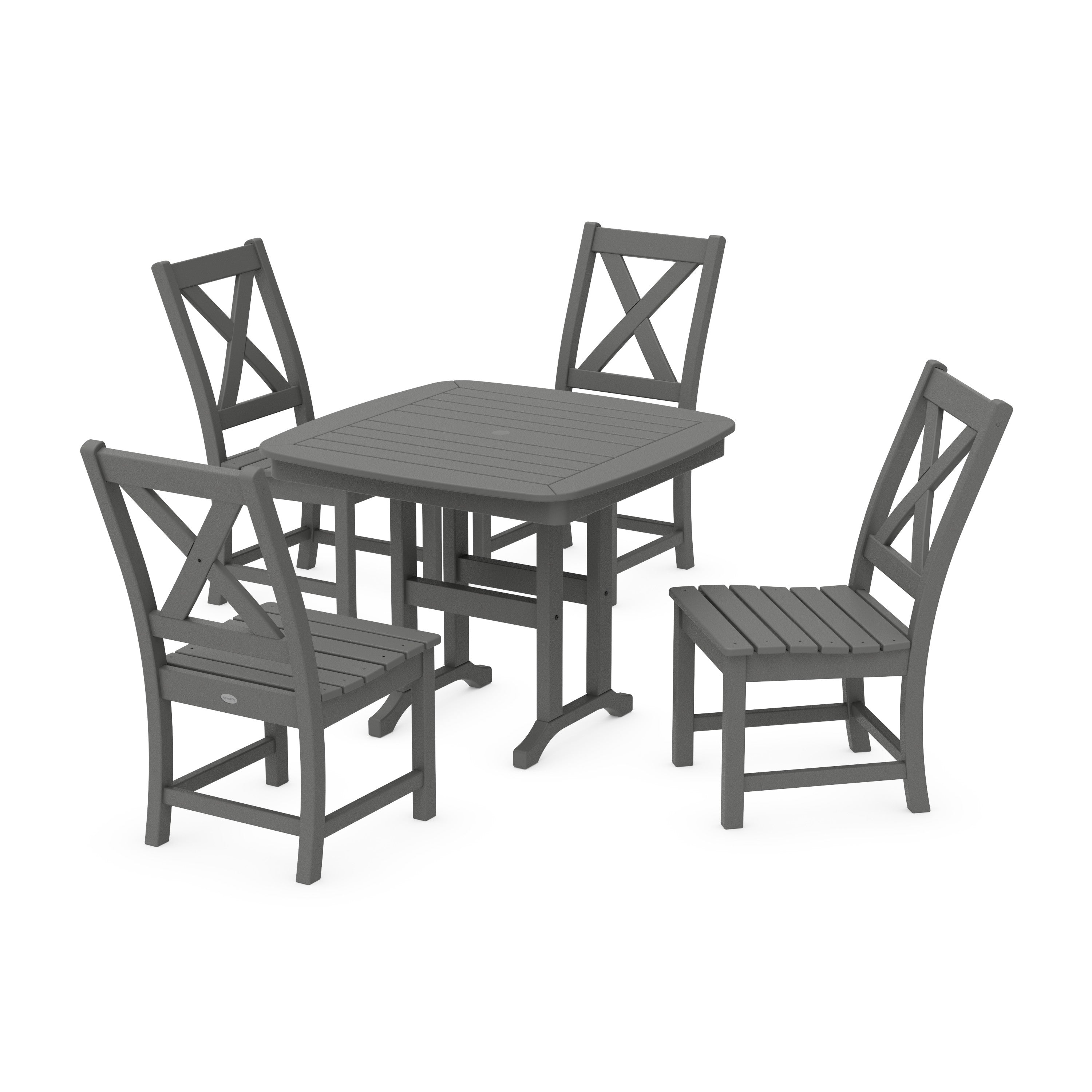 Braxton Side Chair 5-Piece Dining Set