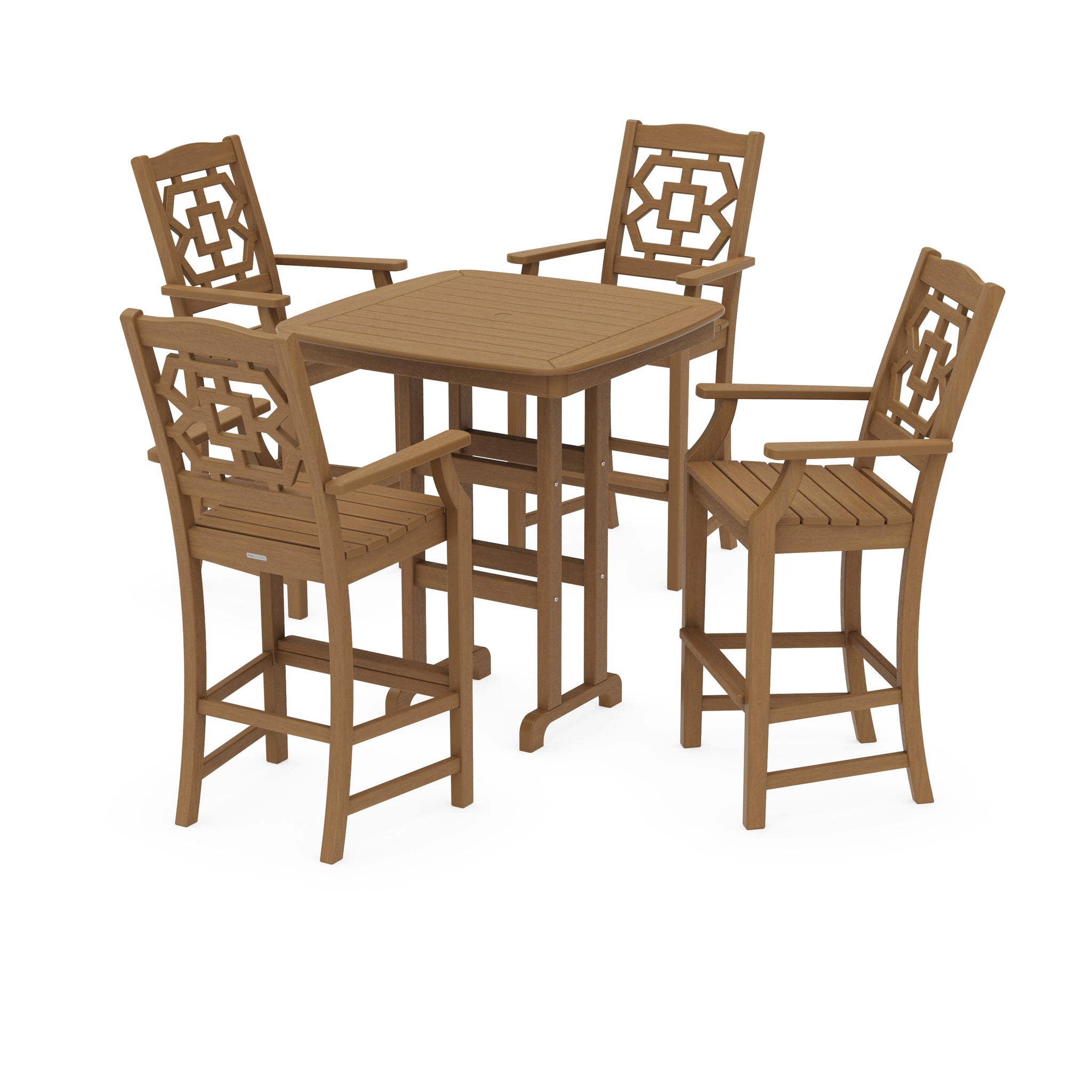 Chinoiserie 5-Piece Bar Set