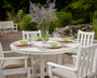 Traditional Garden 5-Piece Round Farmhouse Dining Set