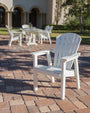 Seashell Upright Adirondack Chair