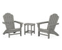 Cottage Adirondack Chair 3-Piece Set