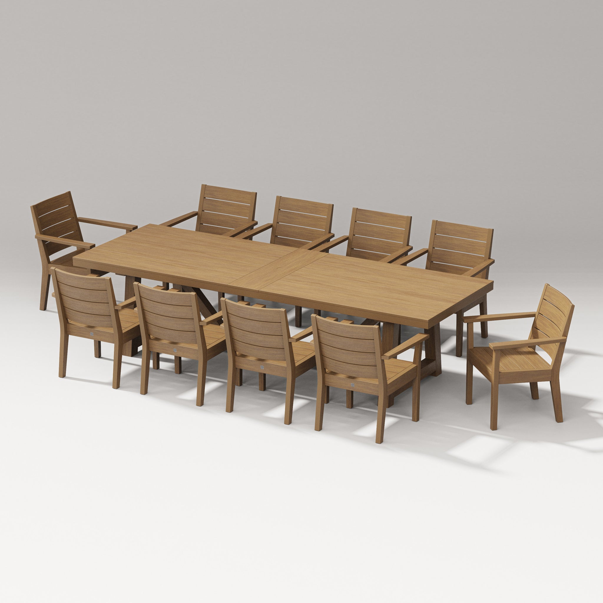 Latitude 11-Piece A-Frame Table Dining Set