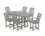 Cottage Arm Chair 7-Piece Farmhouse Counter Set