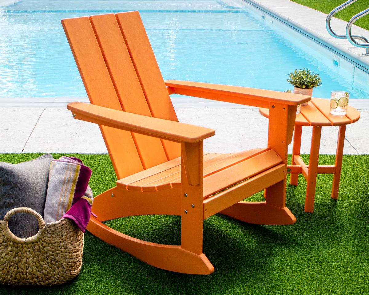 Modern Adirondack Rocking Chair