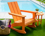 Modern Adirondack Rocking Chair