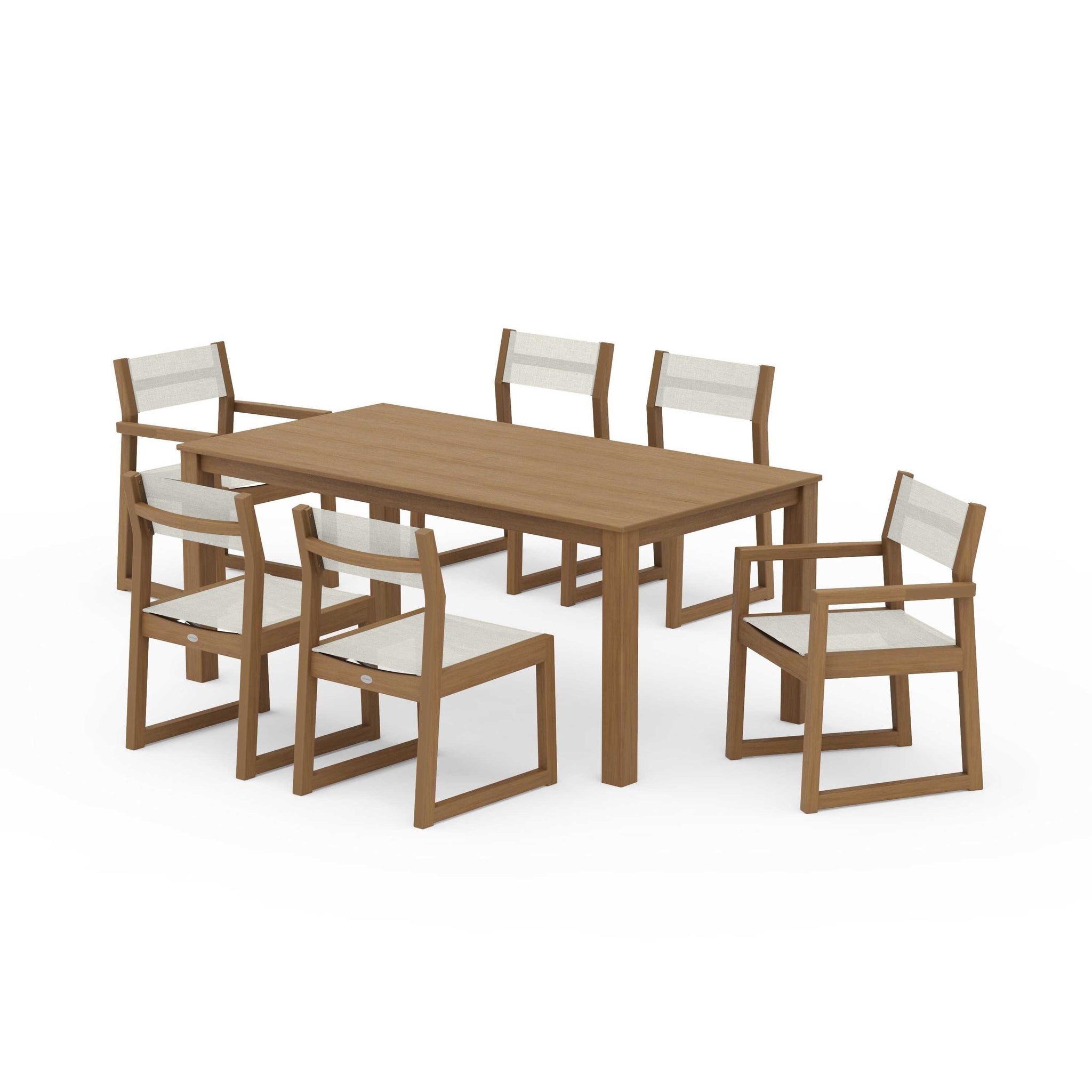 EDGE Sling 7-Piece Parsons Dining Set
