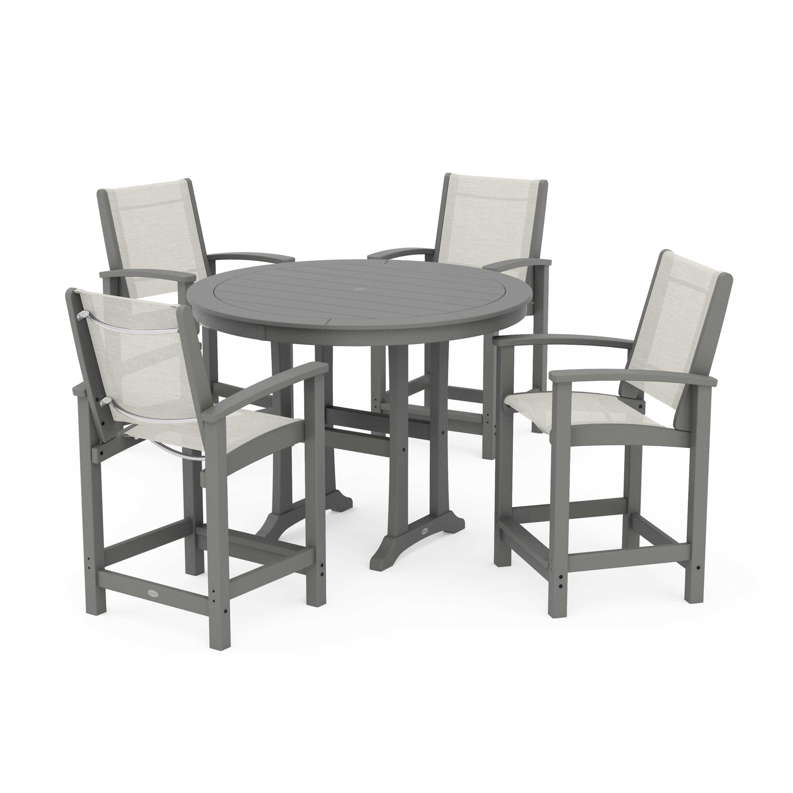 Coastal 5-Piece Counter Set