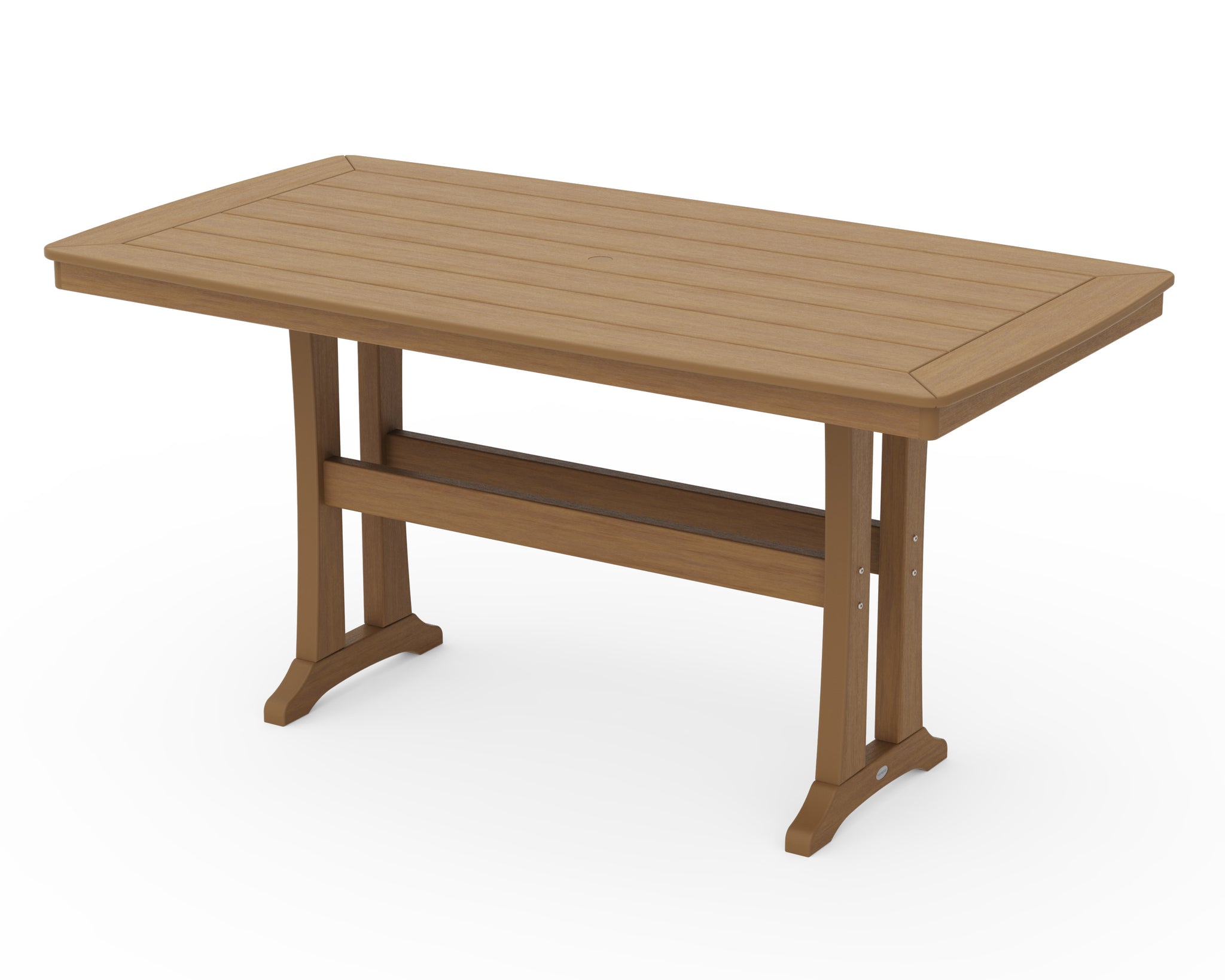 Nautical Trestle 38" x 73" Counter Table