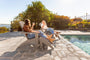 Vineyard Curveback Adirondack Ottoman