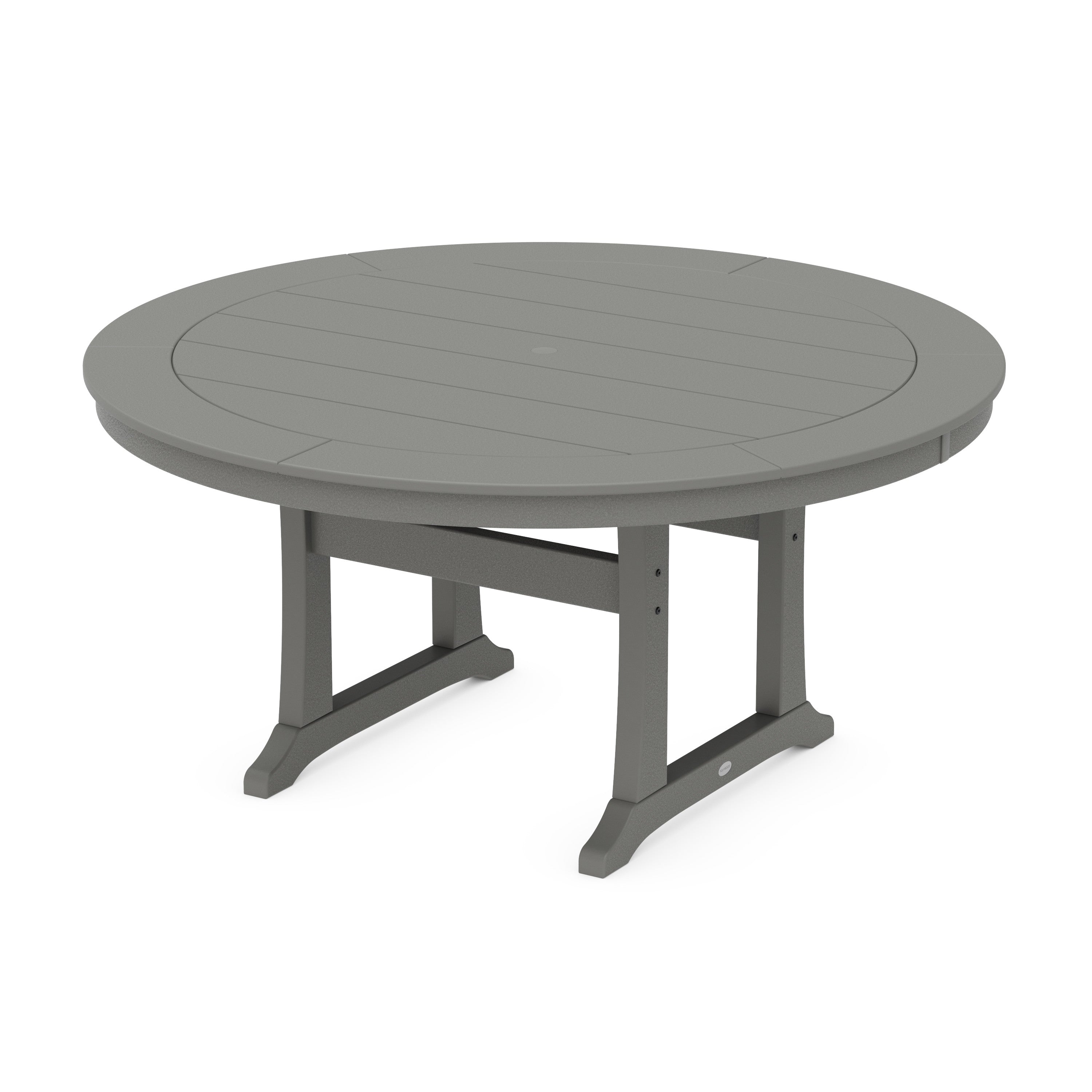 Nautical Trestle 60" Round Dining Table