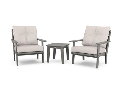 Lakeside 3-Piece Deep Seating Chair Set