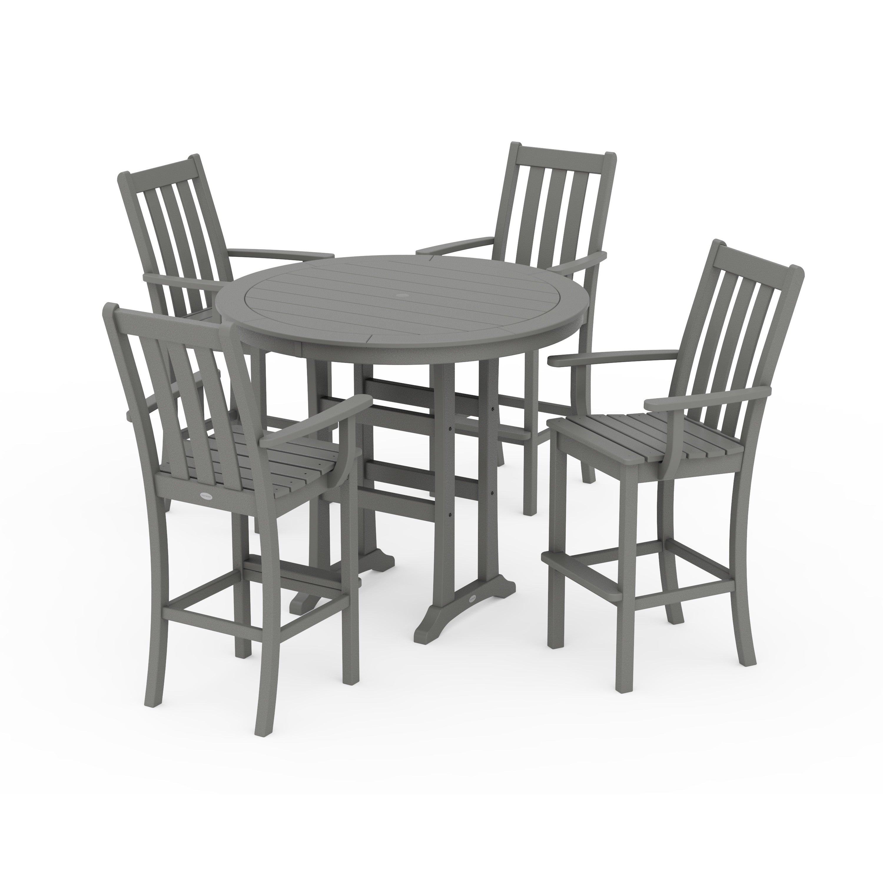 Vineyard 5-Piece Round Bar Set