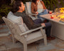 Square 42" Fire Pit Table