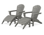 South Beach 4-Piece Adirondack Set