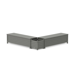 L-Shaped Planter Bench Sets