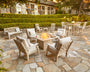 Square 42" Fire Pit Table