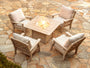 Square 42" Fire Pit Table