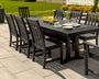 Vineyard 9-Piece Farmhouse Dining Set with Trestle Legs