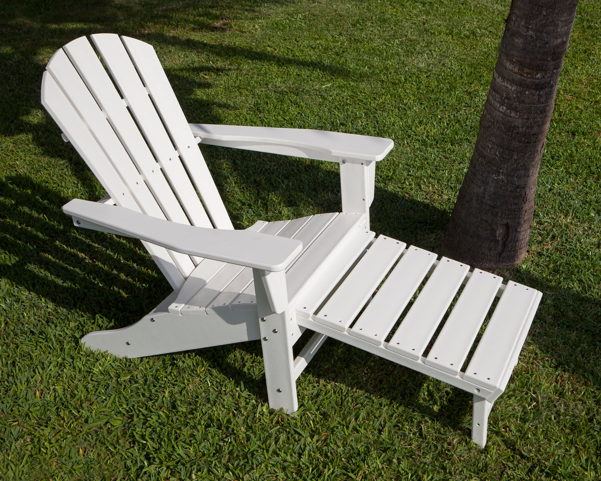 Palm Coast Ultimate Adirondack with Hideaway Ottoman