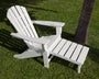 Palm Coast Ultimate Adirondack with Hideaway Ottoman