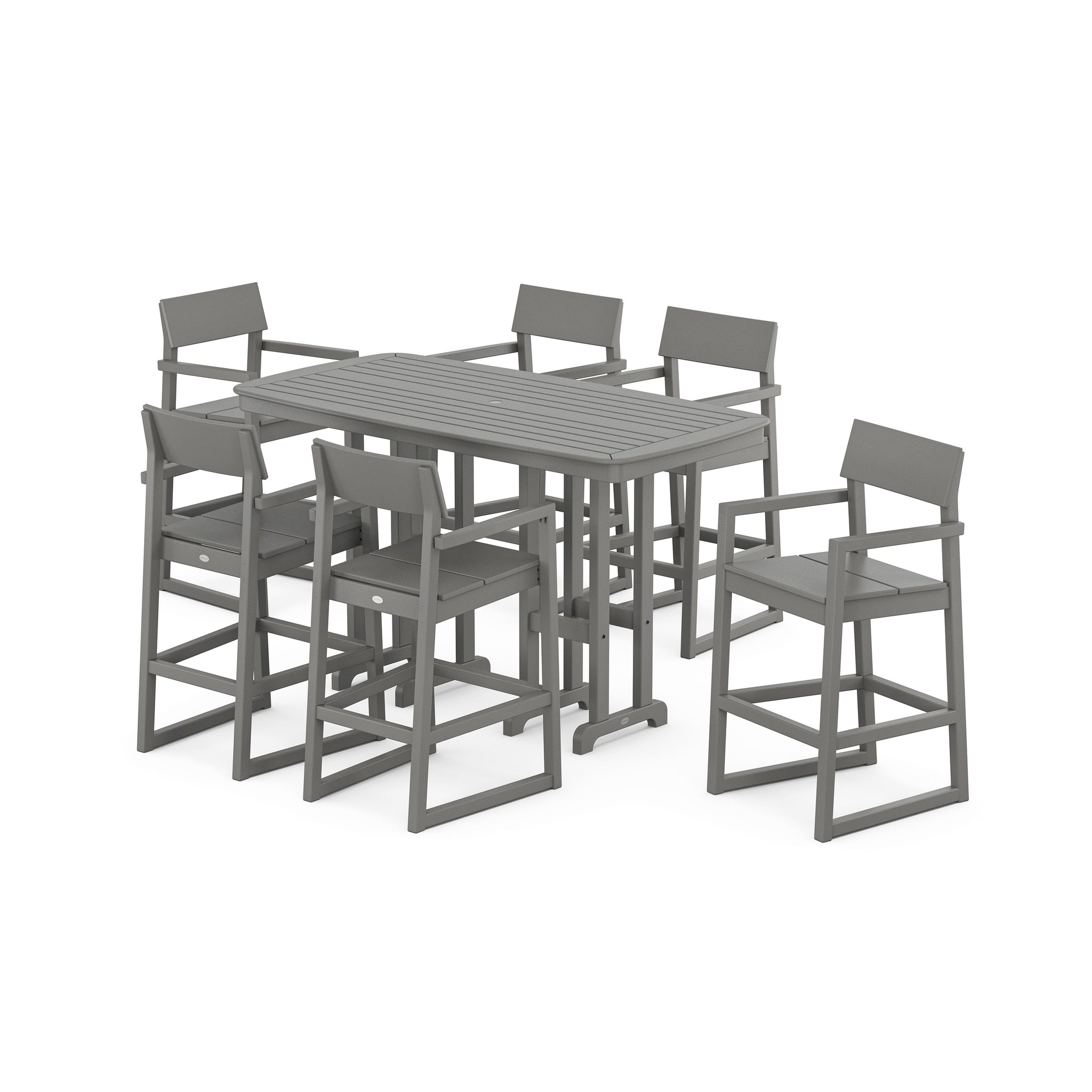 EDGE Arm Chair 7-Piece Bar Set