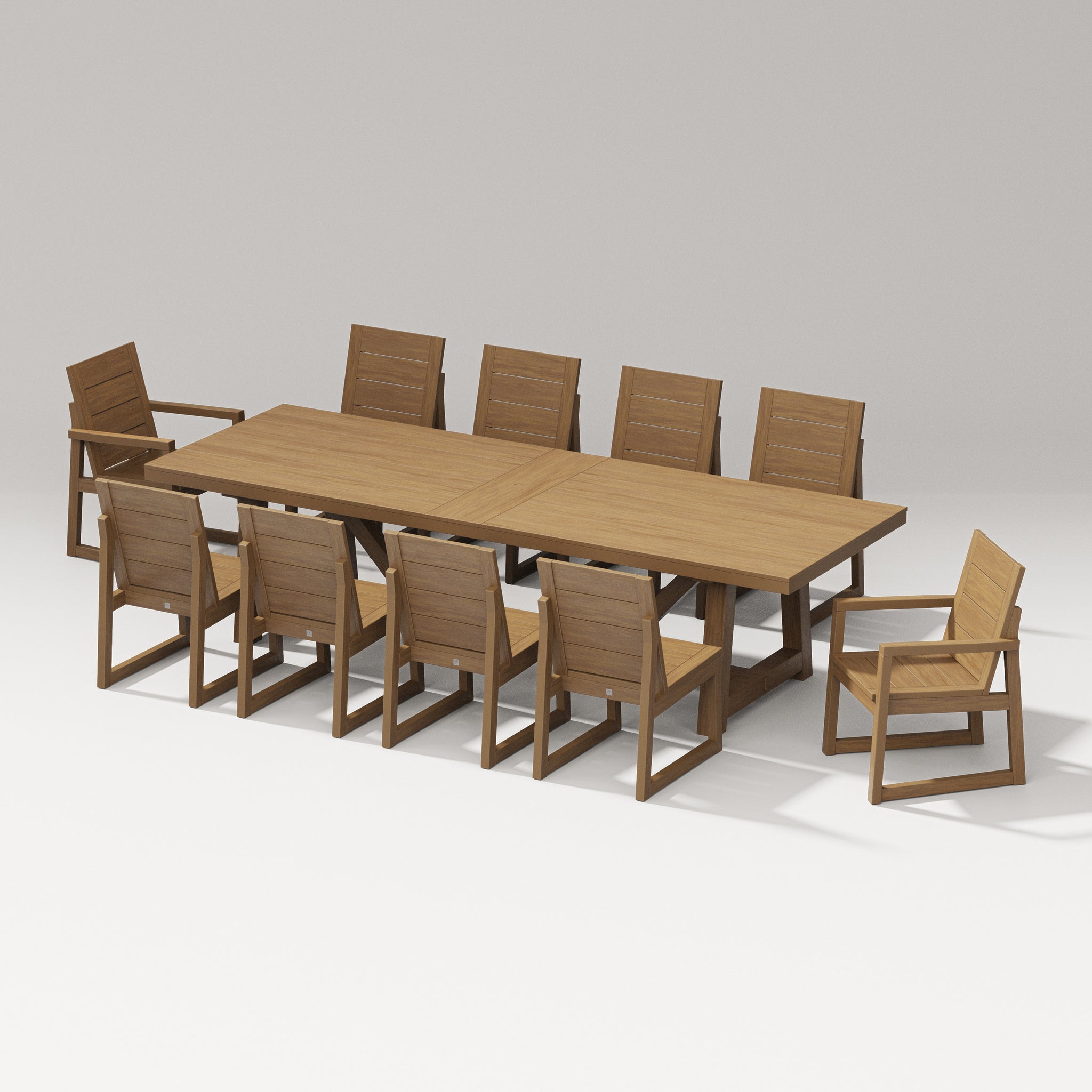 Elevate 11-Piece A-Frame Table Dining Set