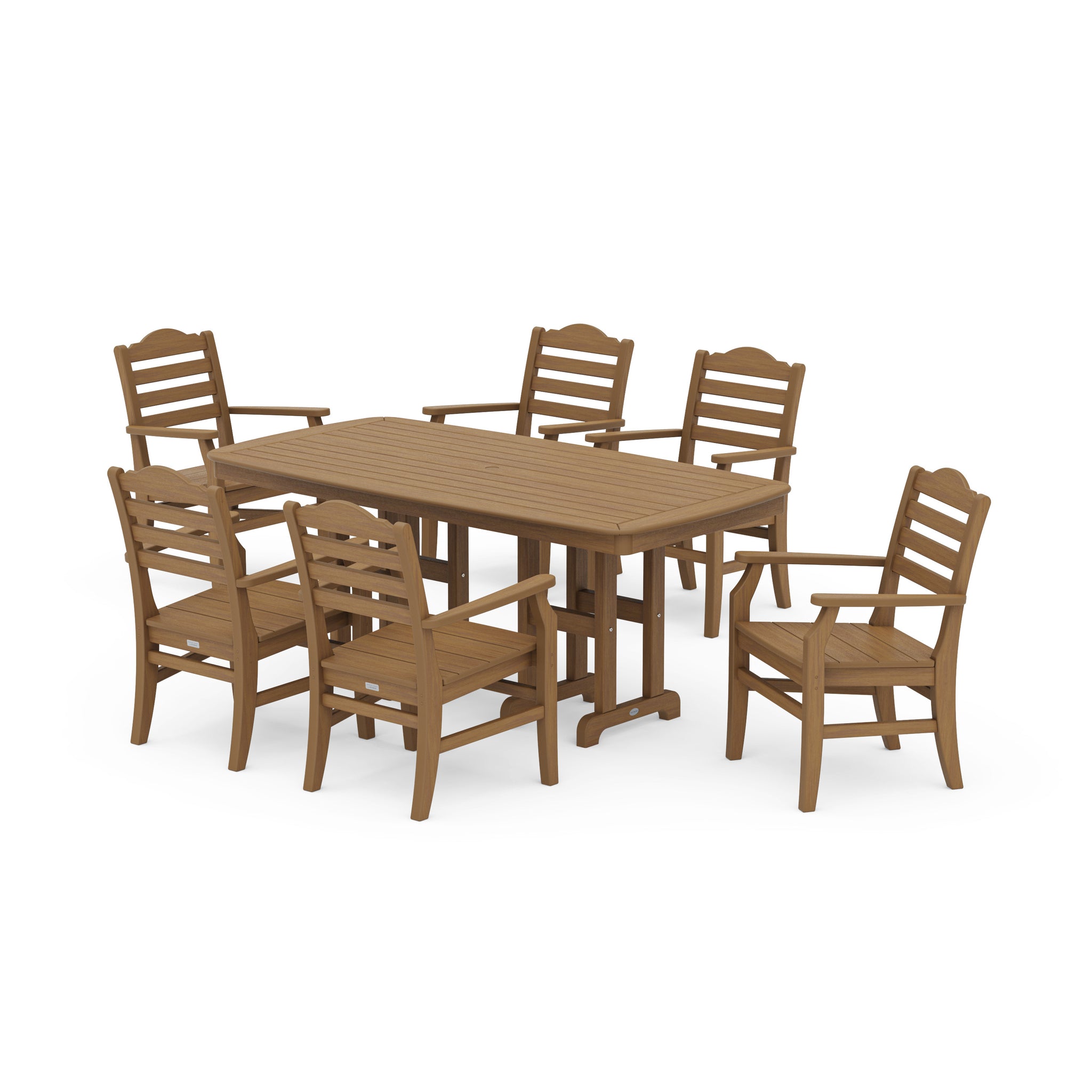 Savannah Arm Chair 7-Piece Dining Set